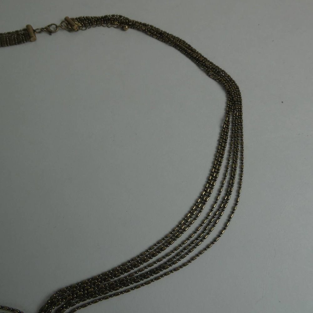 Unique Y Drop Multi Strand Adjustable Purple Ston… - image 7